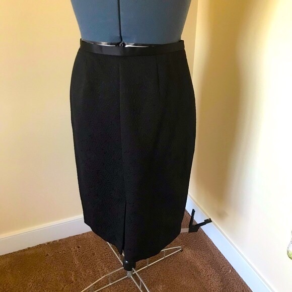 Kasper Black Skirt Size 10 - Picture 2 of 4